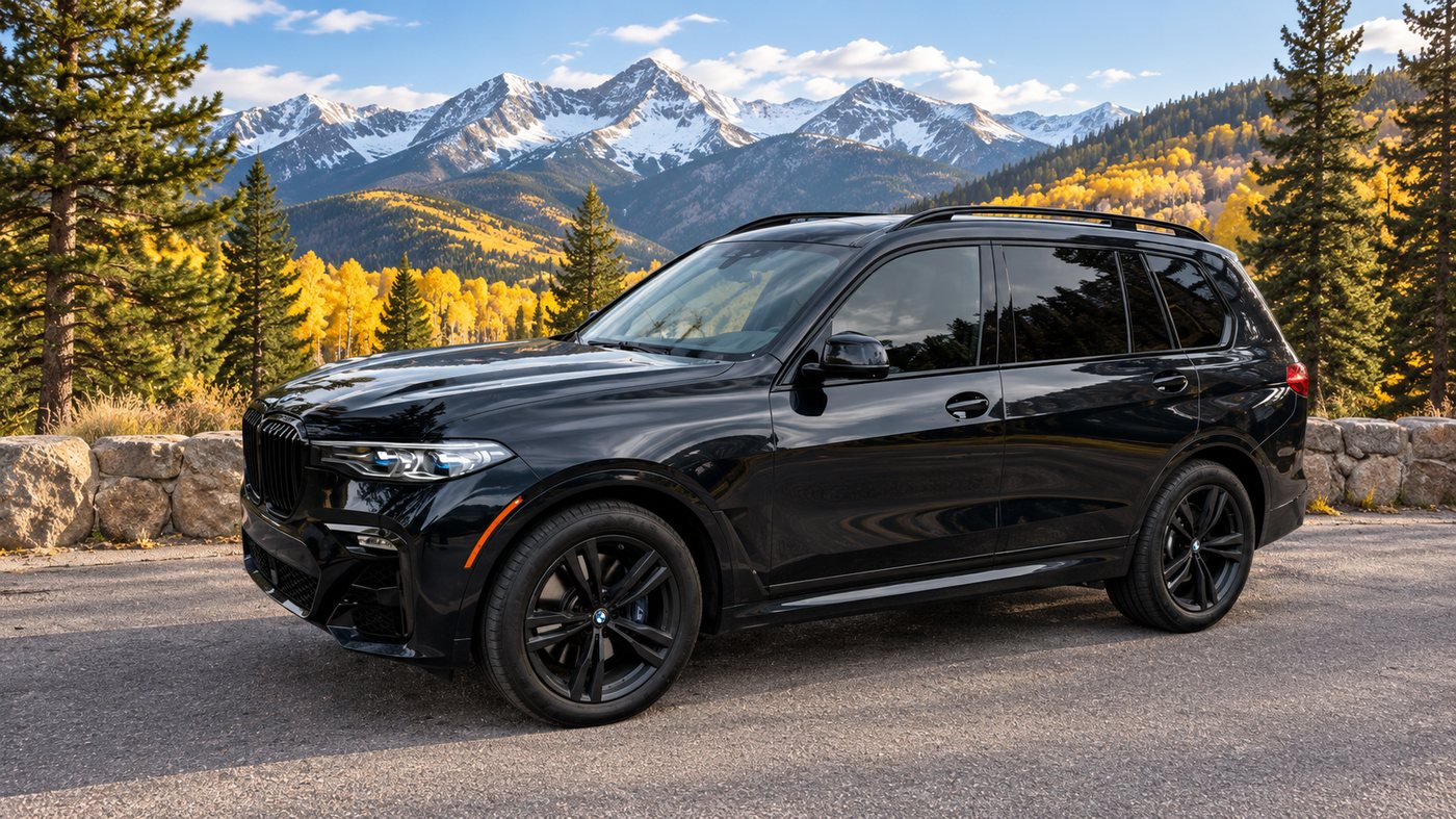 2020 BMW X7 M50i · Black
