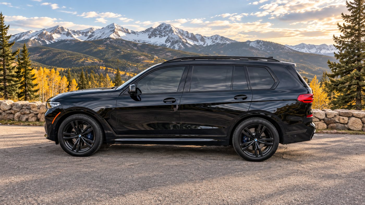 2020 BMW X7 M50i · Black