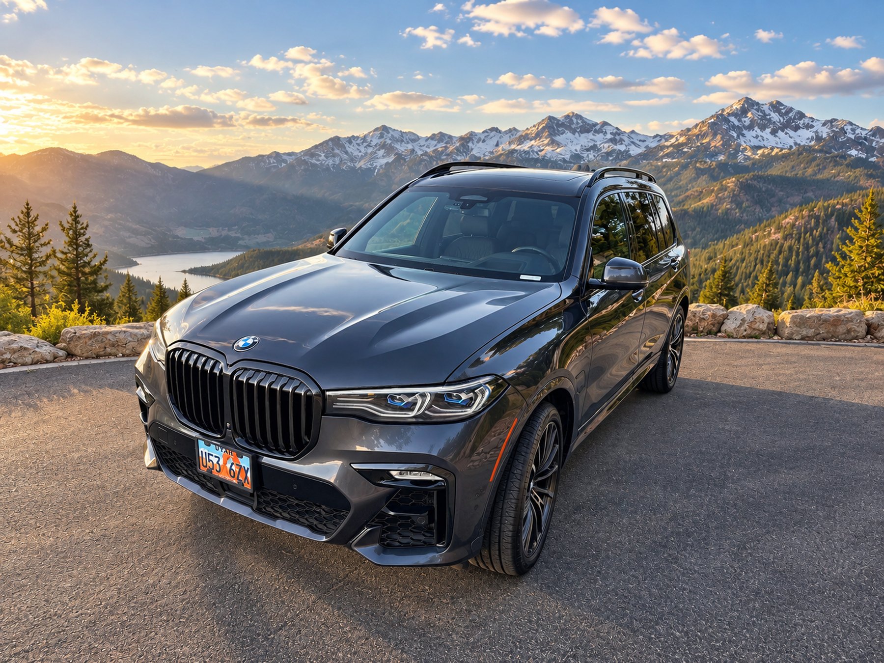 2020 BMW X7 M50i · Arctic Grey