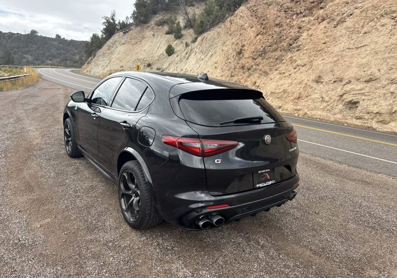 2019 Alfa Romeo Stelvio Quadrifoglio — luxury car rental in Aspen