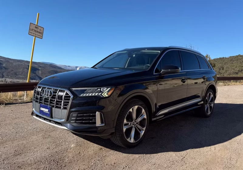 2021 Audi Q7 Premium Plus — luxury car rental in Aspen